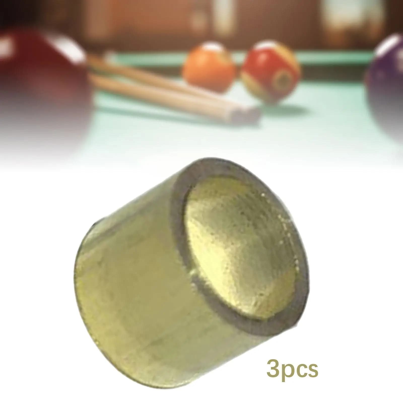 Billiard Cue Ferrules Pool Stick Tip Maintenance Repair Tool Set Copper Parts for Billiards Accessories Supplies