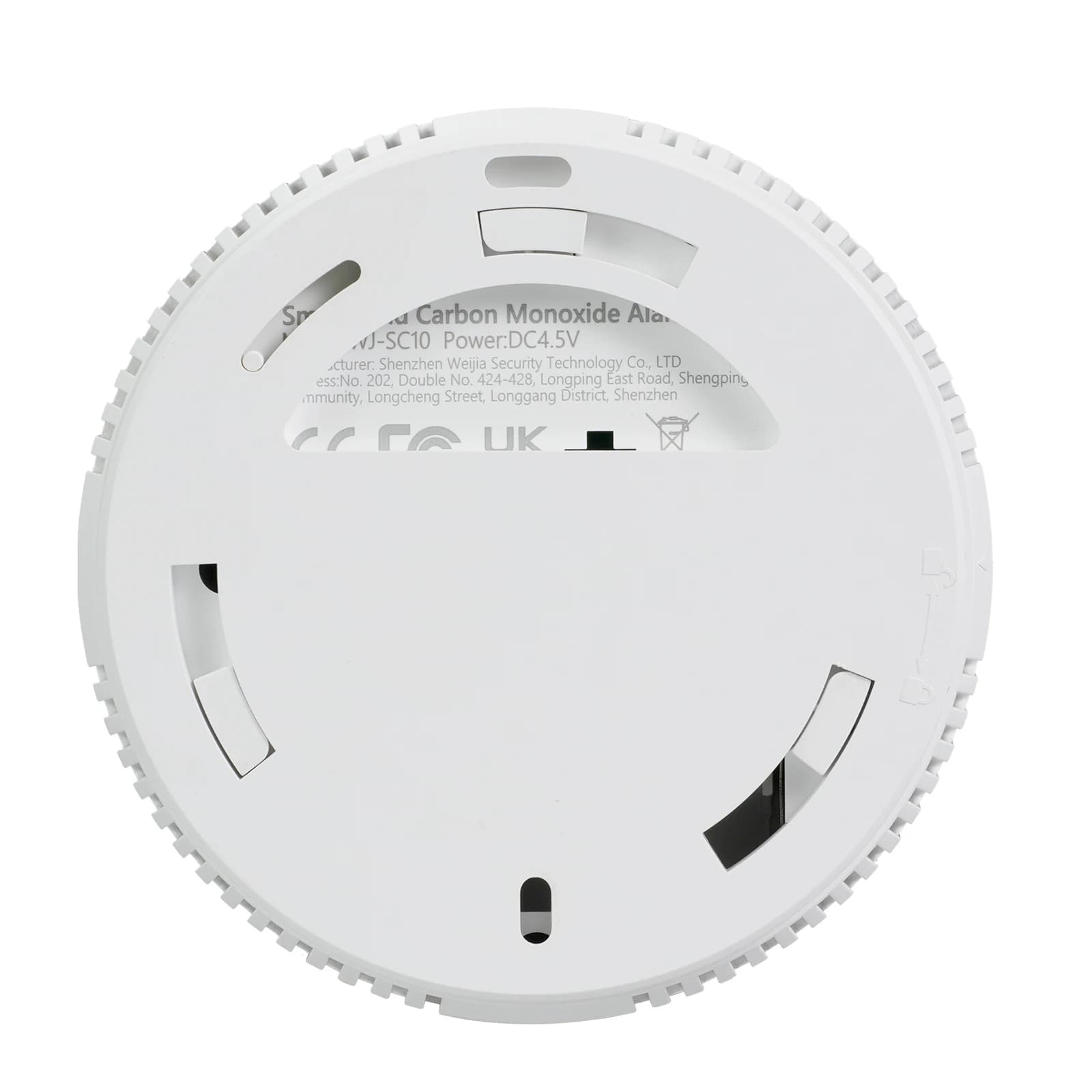 Rilevatore di Fumo e Monossido di Carbonio a Batteria 2 in 1, Allarme Antincendio per Casa, Ufficio, Camper, Hotel