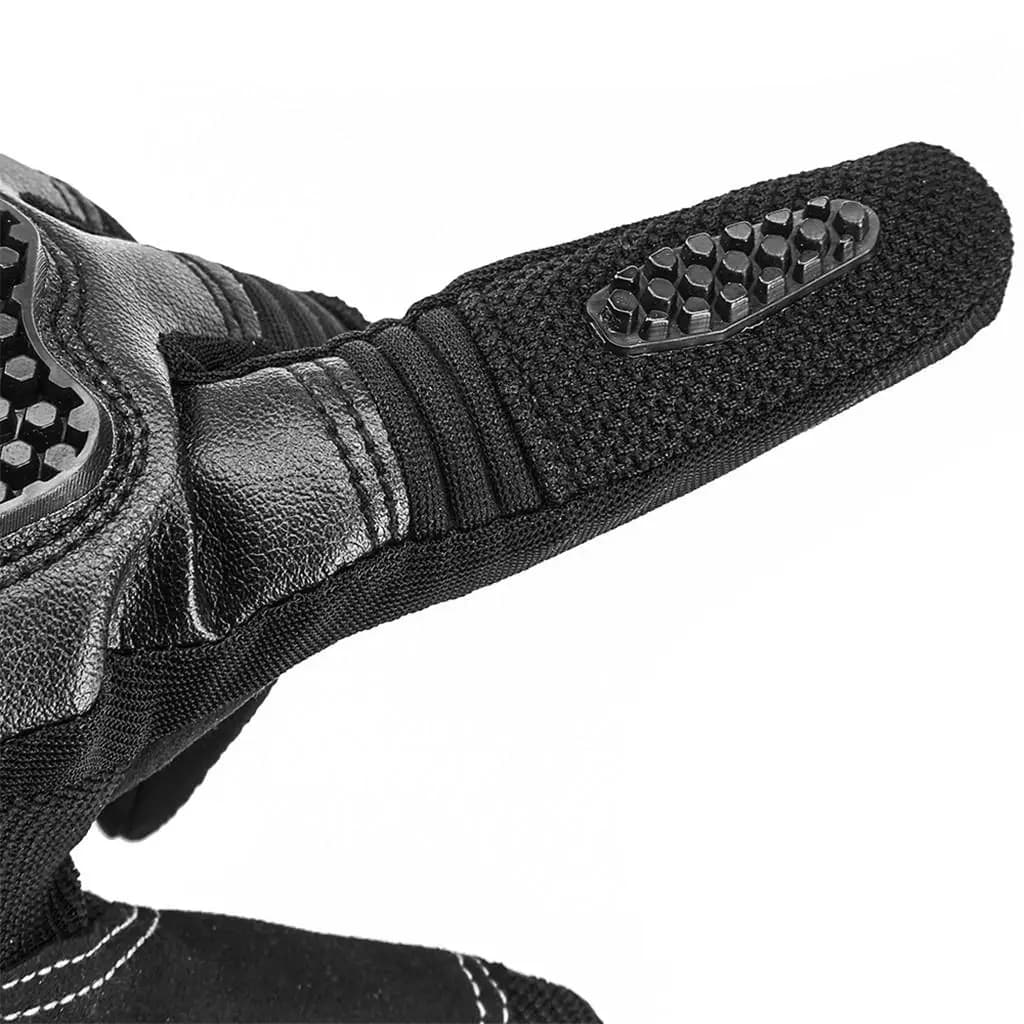 Cycling Gloves Men Motorcycle Palm Pad Mesh Touchscreen Full Finger Motorbike Protective Glove for Riding Summer
