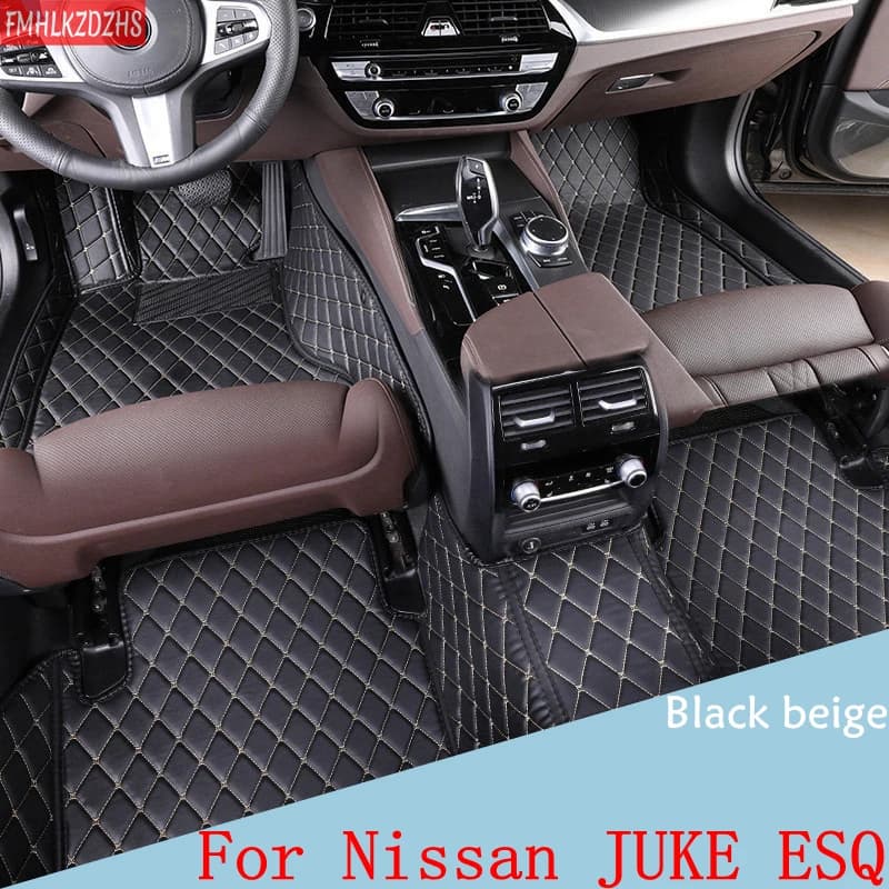 FMHLKZDZHS Tappetini per auto personalizzati per Nissan JUKE ESQ Tappeti per auto Accessori per auto