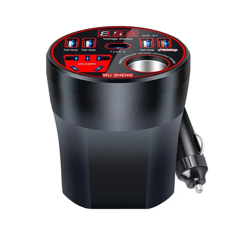 Car Charger Adapter Quick Charger Adapter USB Car Charger Adapter Fast charging Versatile automotive power inverter for laptop