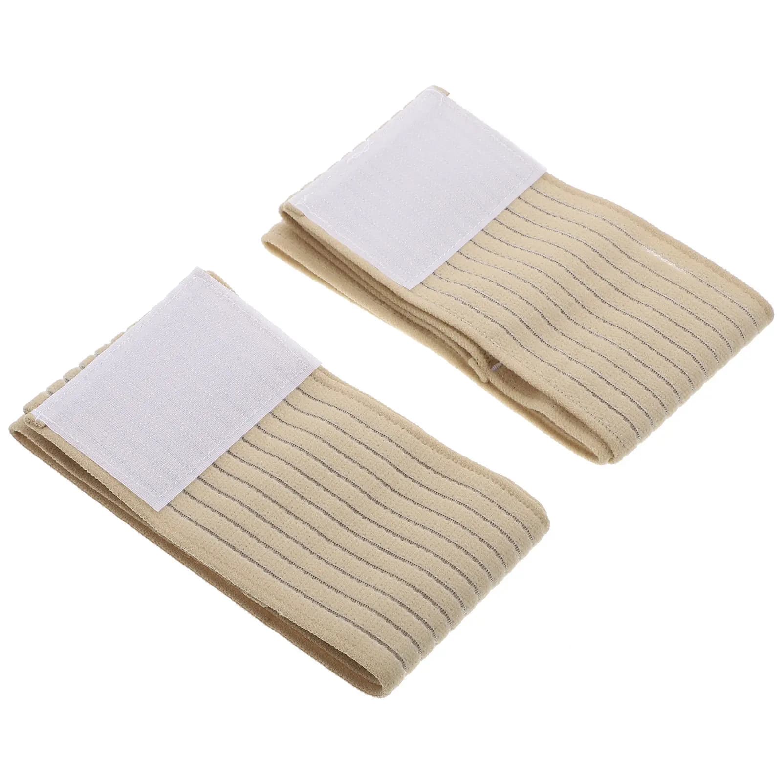 2 Pezzi Supporto Regolabile Elastico per Caviglia, Fascia Traspirante Assorbi-Sudore per Basket, Corsa, Palestra