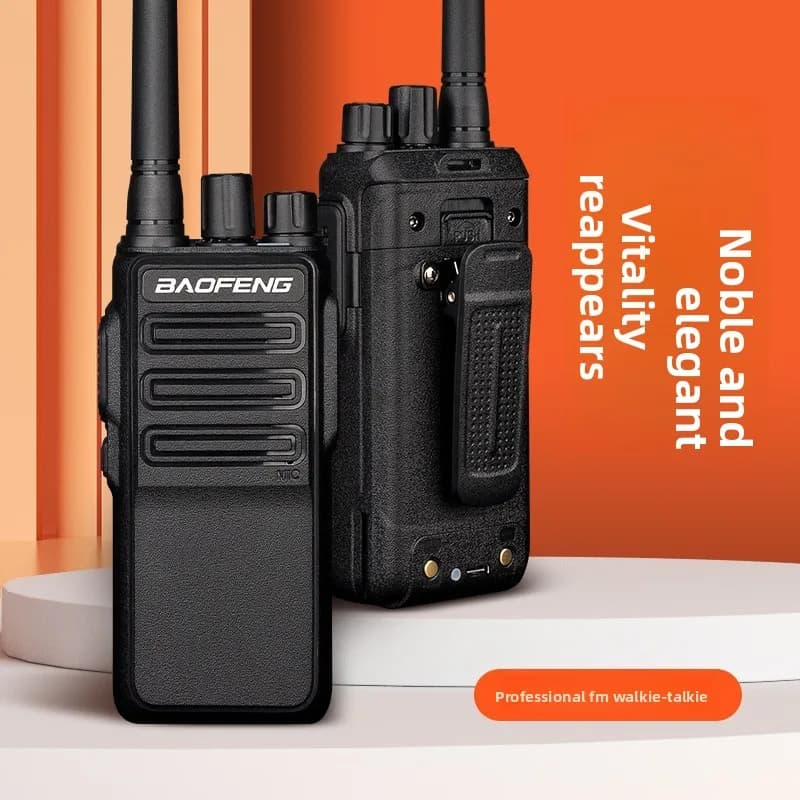 BAOFENG BM-X7 Radio Portatile Professionale ad Alta Potenza e Lunga Portata, Walkie Talkie Bidirezionale