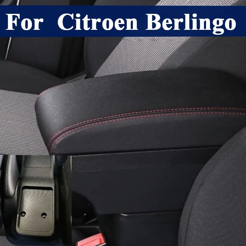 Per Citroen Berlingo scatola bracciolo per Peugeot Partner tepee scatola bracciolo auto scatola di immagazzinaggio retrofit dedicata accessori auto