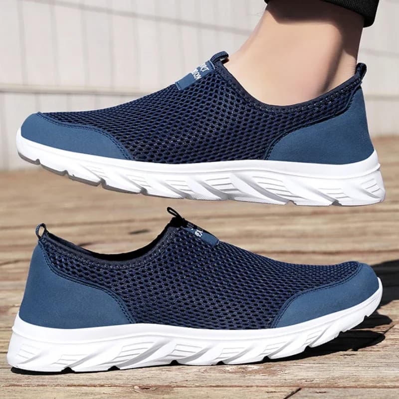 YRZL Men's sports shoes Sneaker casual summer in mesh lightweight and breathable high quality racing shoes men's comfortable Sneaker