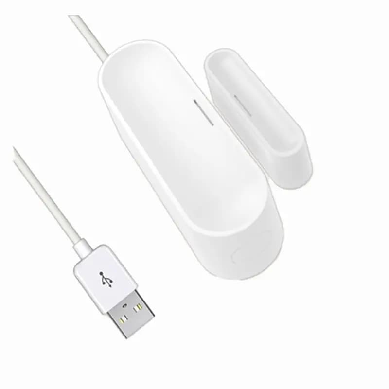 NOVITÀ! Sensore di Apertura/Chiusura Porte A72T con App Tuya, Protezione di Sicurezza, Allarme Zigbee, Sensore Wireless 2.4Ghz per Finestre, Porte e Cancelli