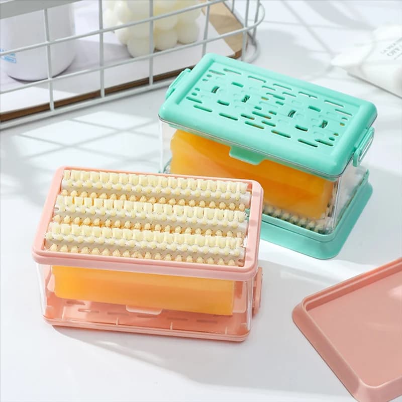COME Multifunction Foam Soap Box Foam Storage Box Roller Foam soap dispenser Hand-Free Laundry Tool
