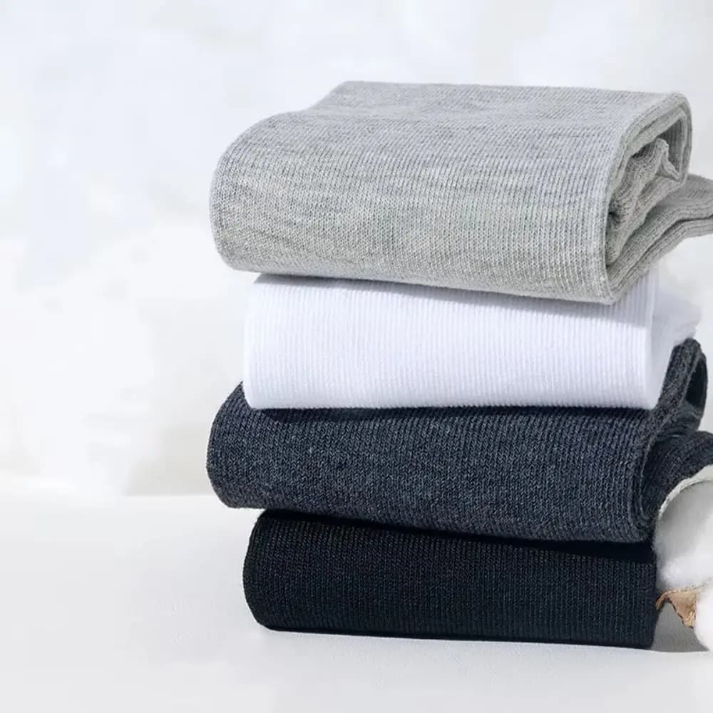 Comfortable Cotton Five Finger Socks Breathable Sweat-absorbing Split Toe Socks Antibacterial Mid Tube Socks Men
