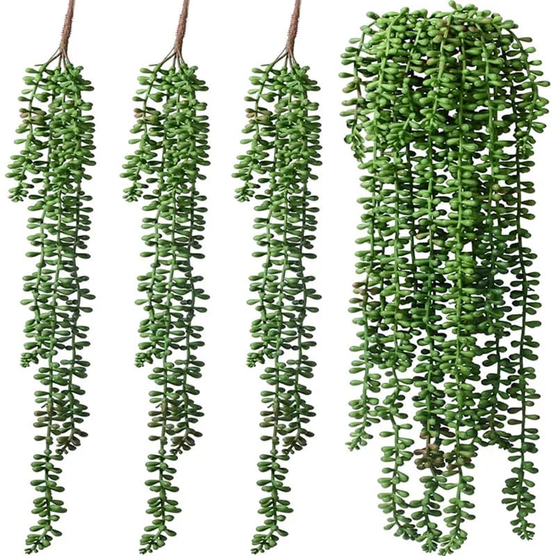 Piante Artificiali in Plastica, Foglie di Felce, Accessorio per Decorazioni Festive, Decorazione da Parete per Casa, Arco Nuziale, Giardino, Oggetto di Scena per Fotografia