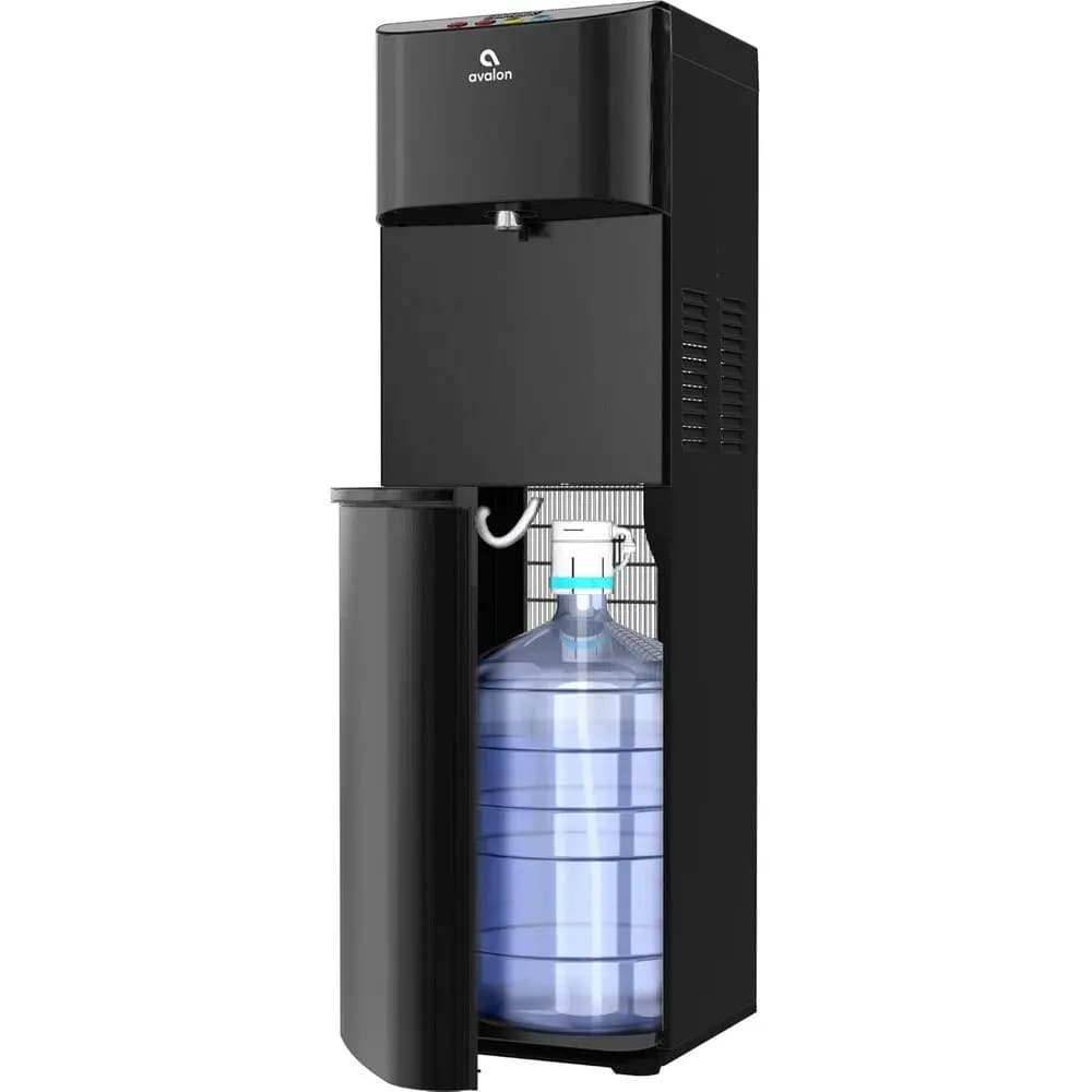Electronic Bottom Loading Water Cooler Dispenser - 3 Temperatures, Hot, Cool & Cold, Digital Clock with Temperature Control, Dur