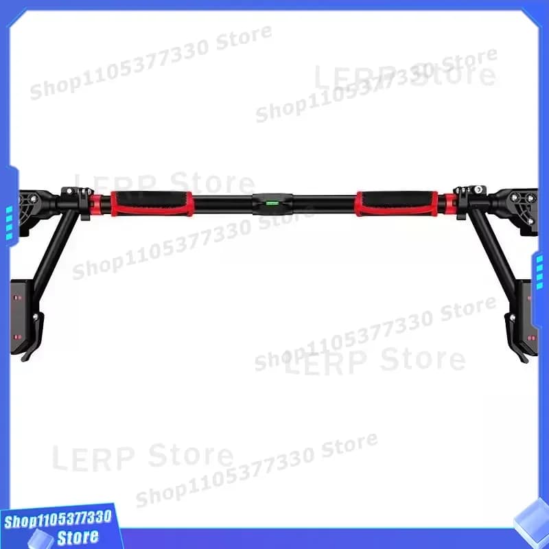 Indoor Fitness Triangular Wall Mount Horizontal Bar No Punching Required Pull Up Rod Home Gym Strength Training Equipment for