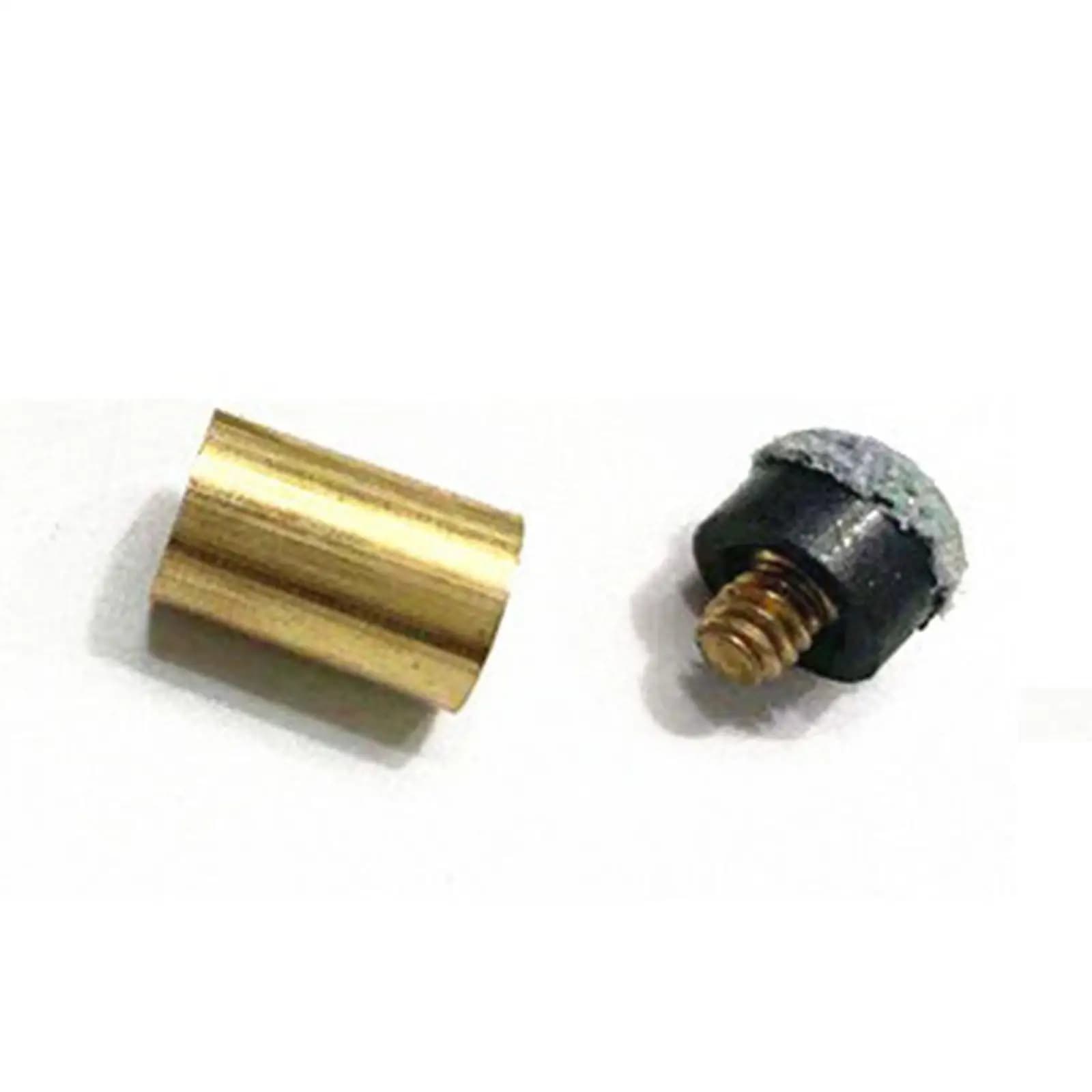High Quality Billiard Cue Tip 12MM Copper Ferrule Leather Snooker Tips Repair Parts for Pool Accessories