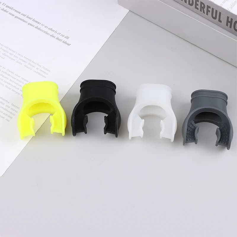 Durable replacement accessory for snorkeling and scuba diving, silicone mouthpiece for underwater regulator, diving equipment