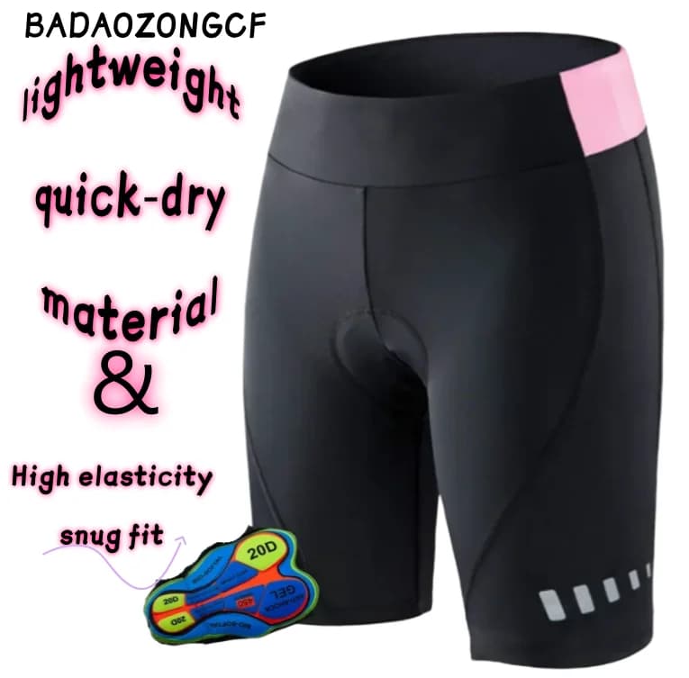 Black Summer Men's Cycling Shorts Mountain Bike Downhill Shorts Loose Outdoor Sports Riding Road MTB Bicycle Short Trousers