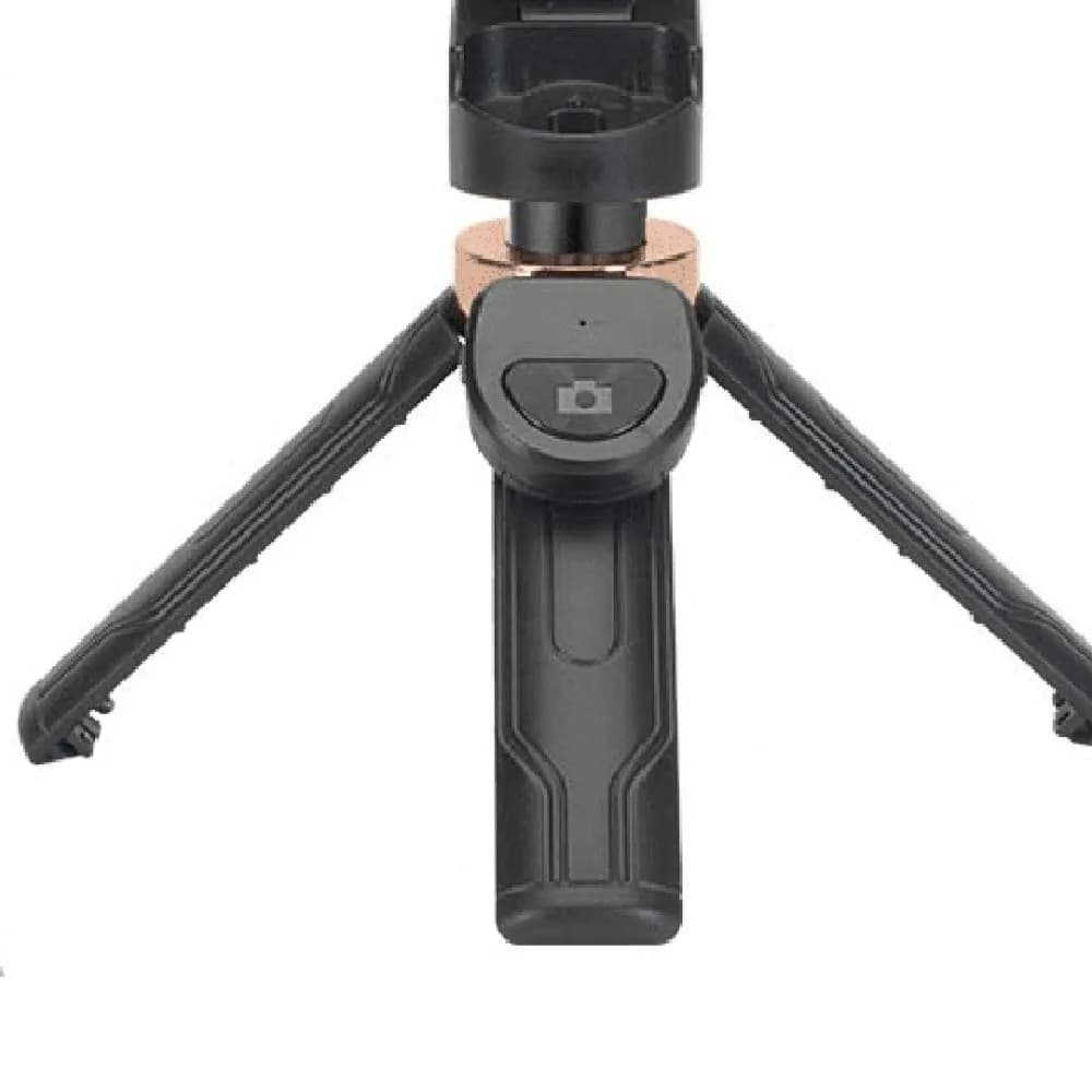 3 in 1 Mini Telescopic Selfie Stick Extendable 360° Rotation Bluetooth Selfie Stick Lightweight with Control Selfie Stick Tripod