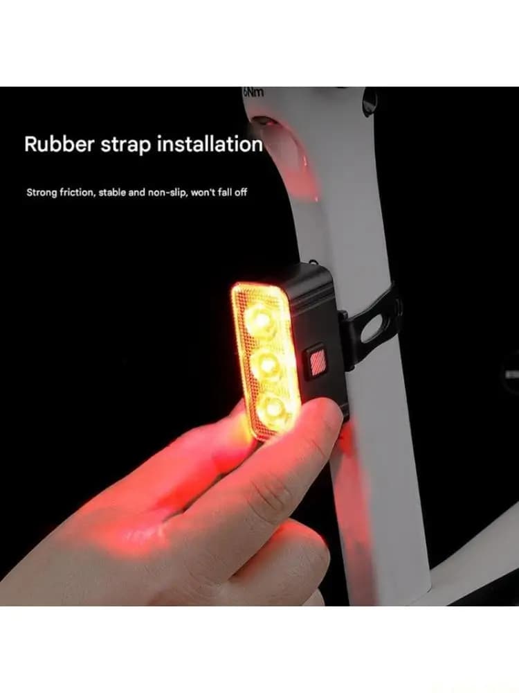 Set luci anteriori e posteriori per bici M5TC, design impermeabile per ciclismo notturno, ciclismo all'aperto
