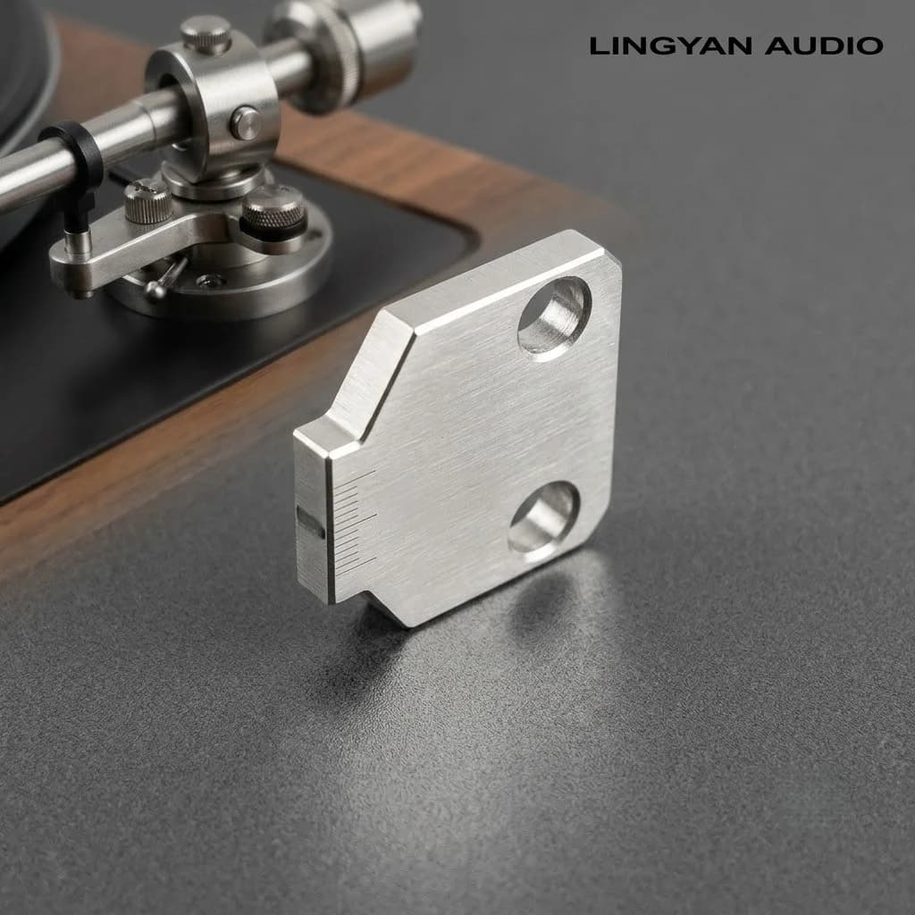 6g Stainless Steel Cartridge Headshell Weight Plate Fit for SME Tonearm Fine Tuning Tracking Force Turntable Hardware