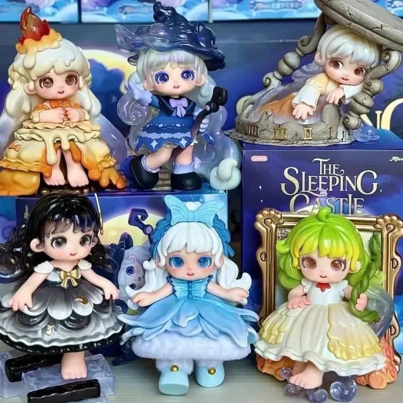 Miana The Sleeping Castle Series Blind Box Simpatico action figure da collezione Mistero Borsa a sorpresa Modello giocattolo regalo