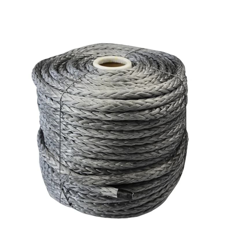 JINLI Corda Uhmwpe sintetica marina per ormeggio multiformato 100% UHMWPE 12 fili 10 mm X 100 m CN; SHG PISTON 2%-3% OEM importato dalla Belgio