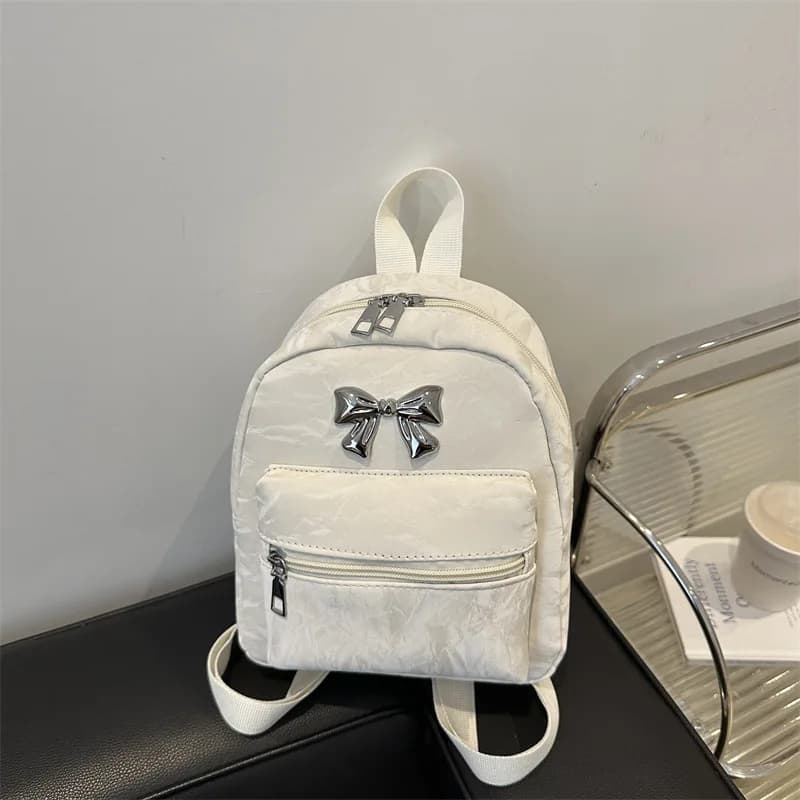 Zaini per bambini a forma di fiocco per borse firmate per ragazzi Borse da scuola alla moda Zaino da viaggio leggero Borsa da classe per ragazza Mochila