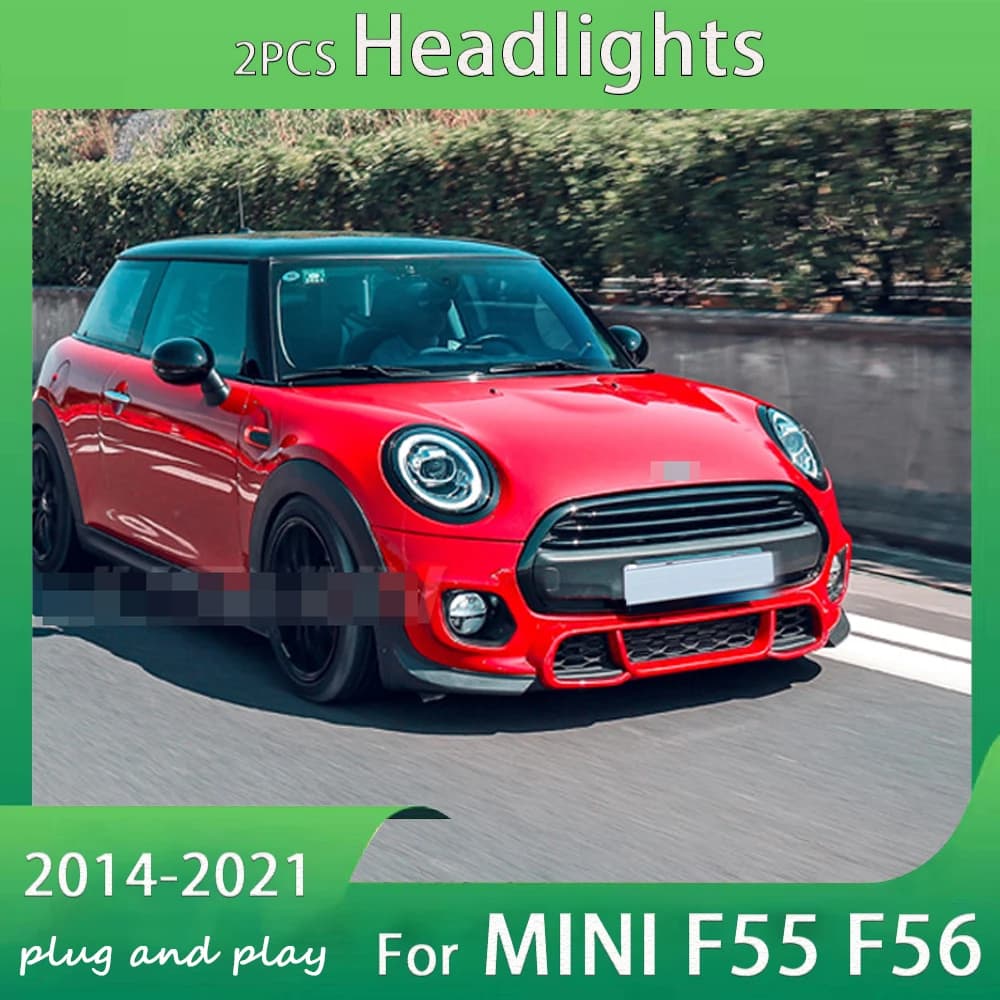 Car Styling per MINI F56 Fari Fanale posteriore 2014-2021 F54 F55 F56 F57 Faro A LED DRL Testa Della Lampada Proiettore A LED Fascio Accessori