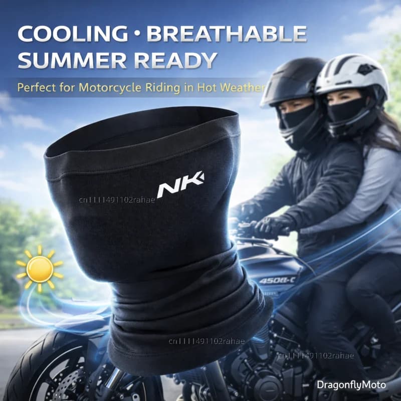 Maschera Estiva Traspirante per Moto CFMOTO 450NK 675NK 800NK 125NK NK 675 450 800, Scaldacollo Balaclava Personalizzabile