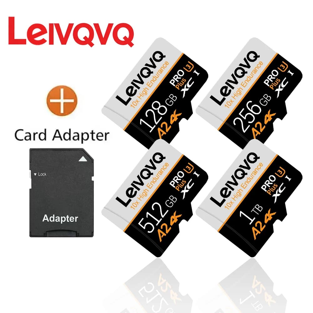 SD Card 512GB Mini SD Memory Card 256GB High Speed Micro TF SD Card 128GB Micro Tarjeta SD 64GB For Xiaomi Surveillance Devices