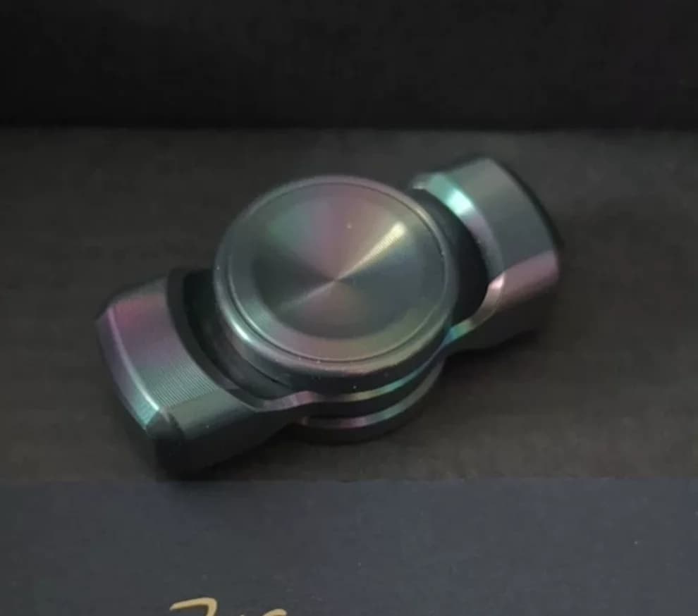 Giocattolo antistress EDC C.deer Chasing Shadow in zirconio arcobaleno usato