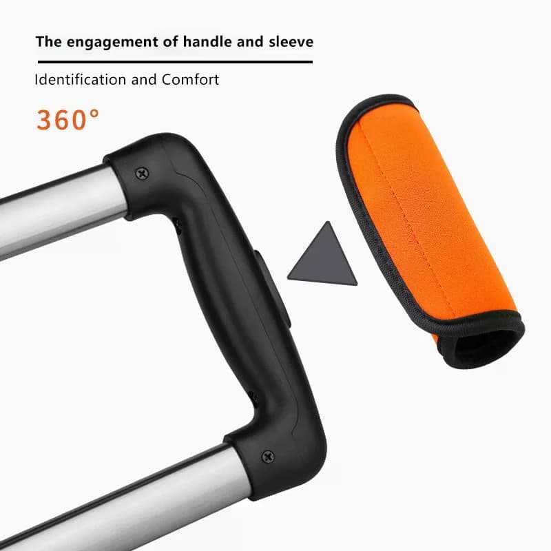 Comodo Rivestimento in Neoprene per Maniglia Valigia, Nuovo Identificatore per Maniglia di Valigie e Borse, Impugnatura per Passeggino, Copertura Protettiva per Borse