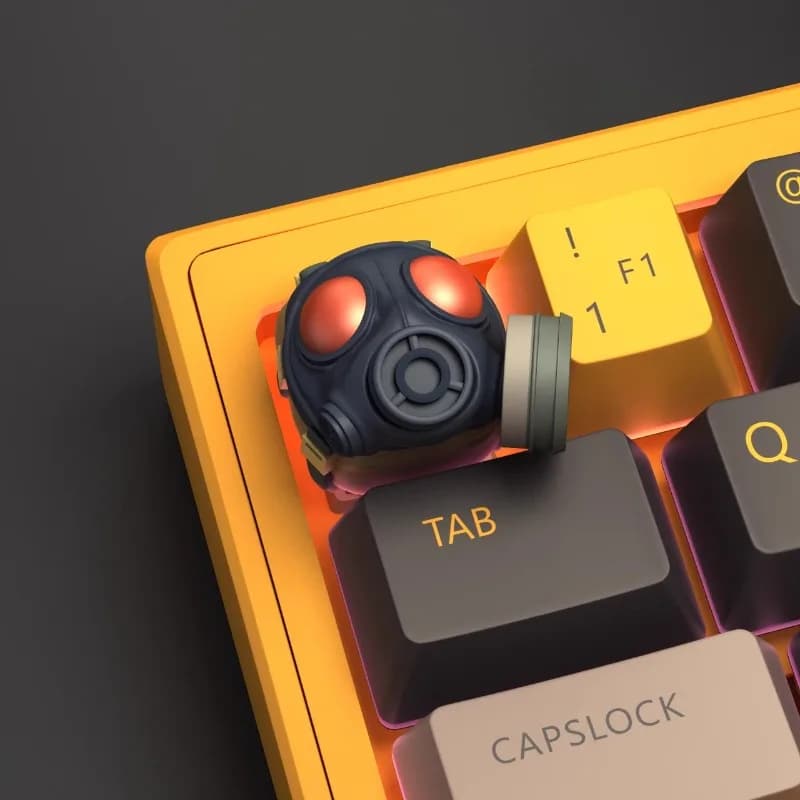 MIFUNY CS GO Copritasti personalizzati Fly Head Copritasti tastiera meccanica personalizzati Personaggi anime di gioco Regalo fatto a mano simpatico cartone animato