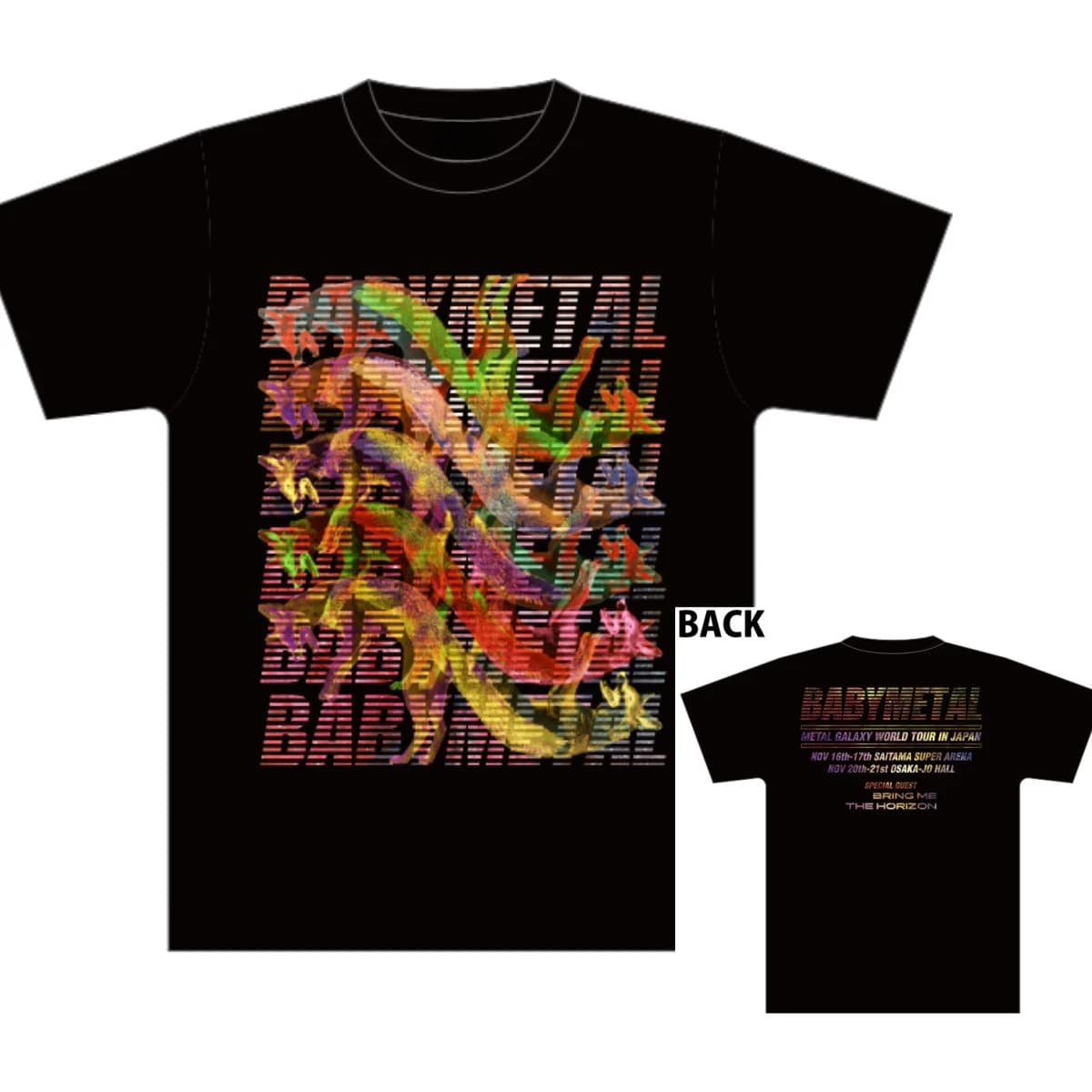 TRANCE FOX BABYMETAL Band T-Shirt Cotton Graphic Tee Men Women Summer Streetwear
