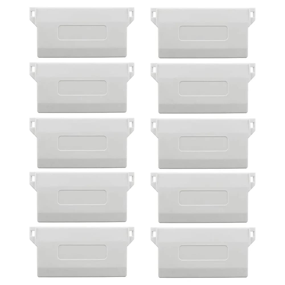 10pcs Vertical Venetian Blind Bottom Parts Curtain Blind Bottom Weight Slats Replacement Win-dow Hardware Accessories