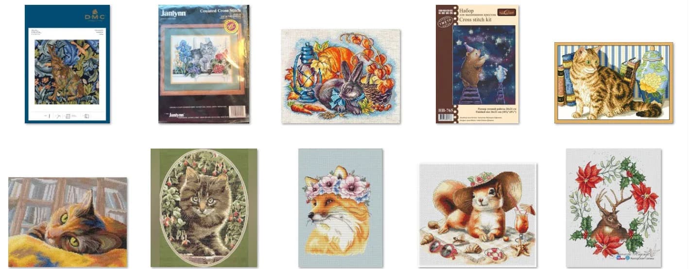 Kit punto croce natalizio, set di ricamo, artigianato per cucire su tela fai da te, gatto sul davanzale 38-32
