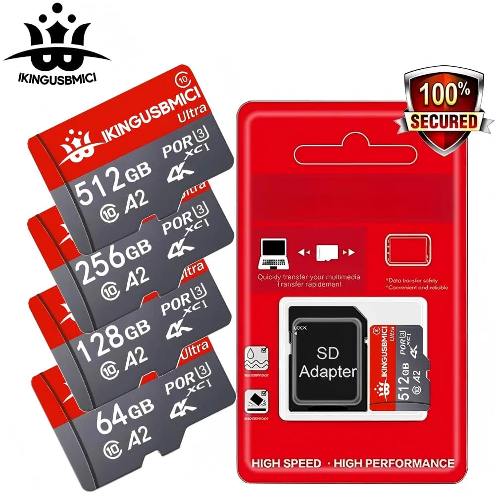 32GB 64GB 128GB 256GB Micro TF SD Card TF Cards SD Cards Memory Card A2 Fast Transfer for Nintendo Switch Digital Devices