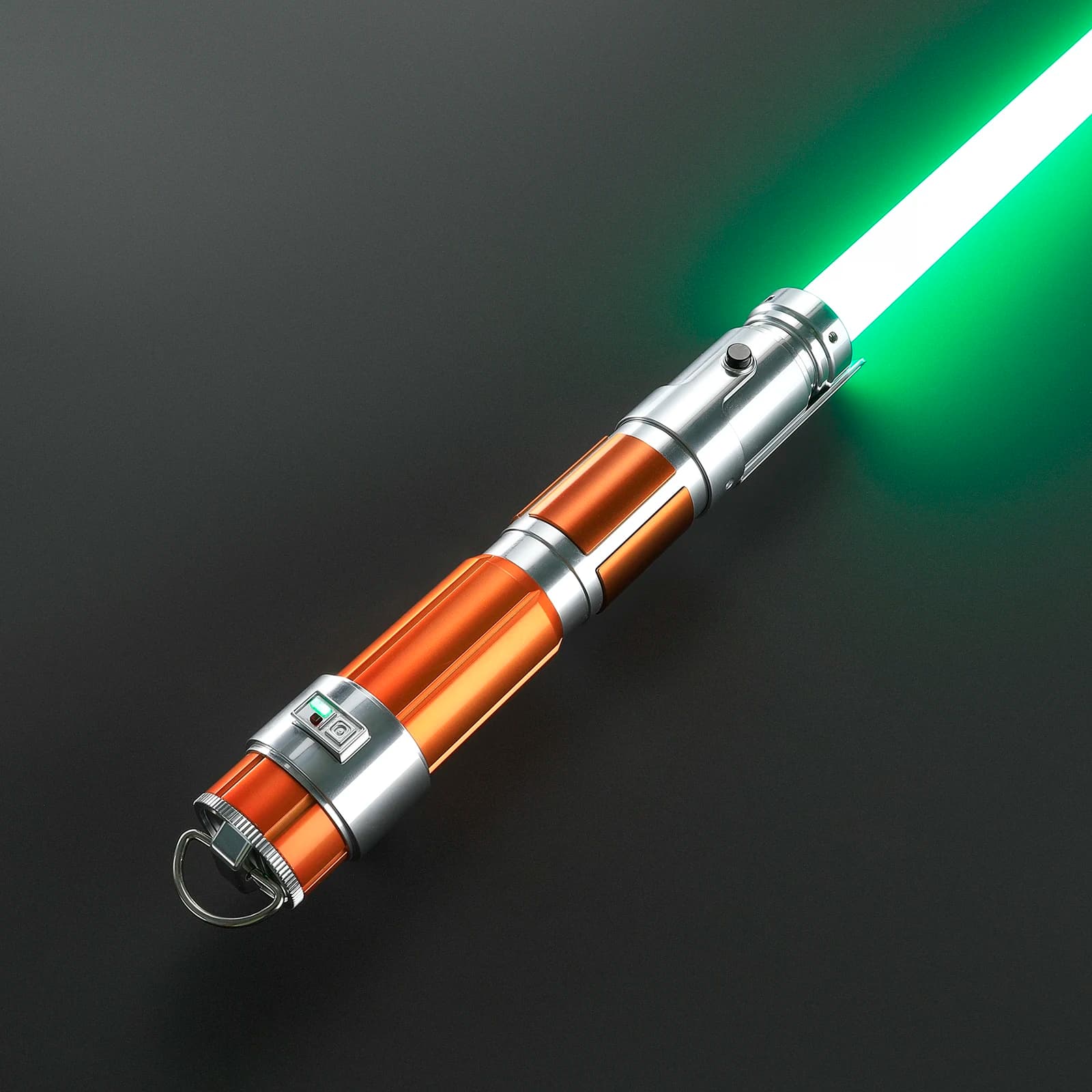 DamienSaber The Indara Lightsaber Heavy Dueling Bluetooth Light Saber Sensitive Smooth Swing Metal Hilt con 34 fondots audio