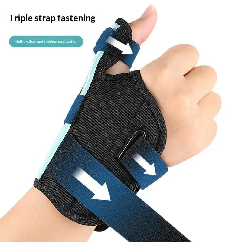 1 Pezzo Supporto per Polso e Pollice, Protezione per Recupero Lesioni Tendine, Tutore per Pollice, Fascia di Contenimento per Distorsioni delle Dita, Artrite
