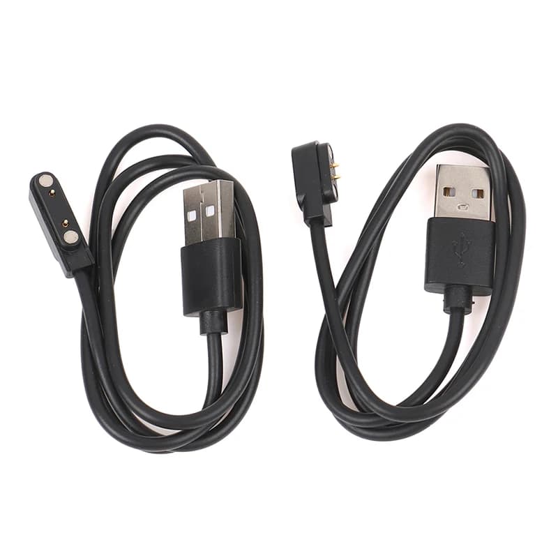Cavo di ricarica magnetico universale per orologio intelligente da 60CM cavo di ricarica USB a 2/4 Pin