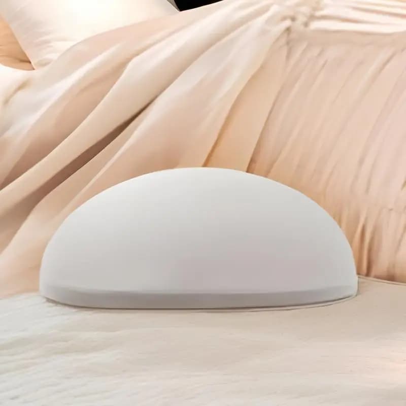 Lumbar Support Pillow For Bed Lumbar Bed Pillow Breathable Sponge Comfortable Contoured Cushion For Athlete Elderly Meditation