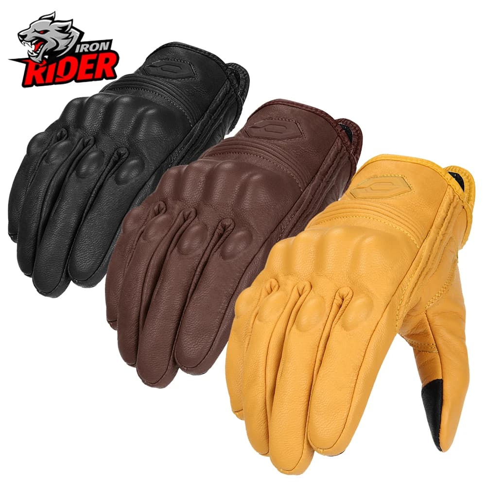 Motorcycle Gloves Outdoor Moto Riding Gloves Anti-slip Motocross Gloves Warm Windproof Motorbike Touch Screen Gloves