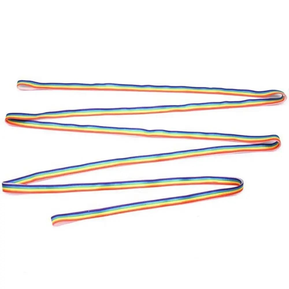 Highly Elastic Chinese Jump Rope 300cm Long Sports Skipping Rope Reaction Abilities Gradient Color Group Jump Rope Party Favors