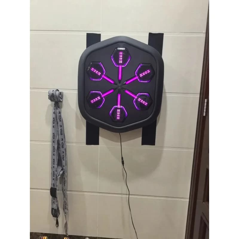 Smart Music Electronic Boxing Machine Reaction Trainer Wall Target Punching Bag Fitness Equipment