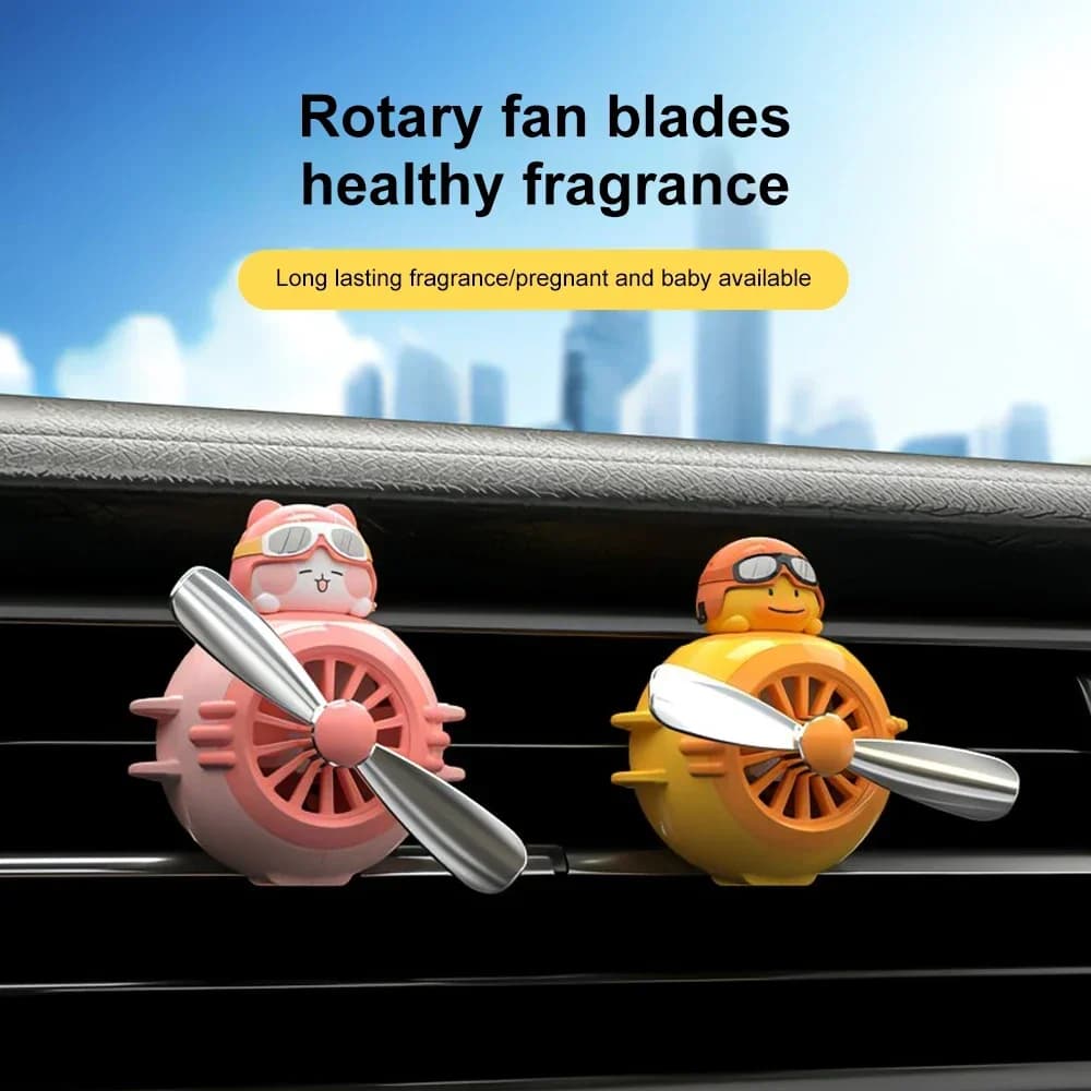 New deodorant for cars Nice cartoon Pilot Interior cars Perfume Diffuser Exit Elica Rotating Exit Fragrance Automatic access