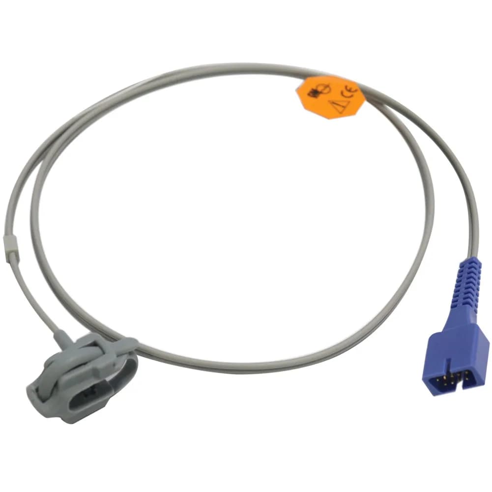 Newborn Silicone Spo2 Sensor Compatible with Nellcor, DB9 Male 9pin 1M Oximax Pulsoxmeter