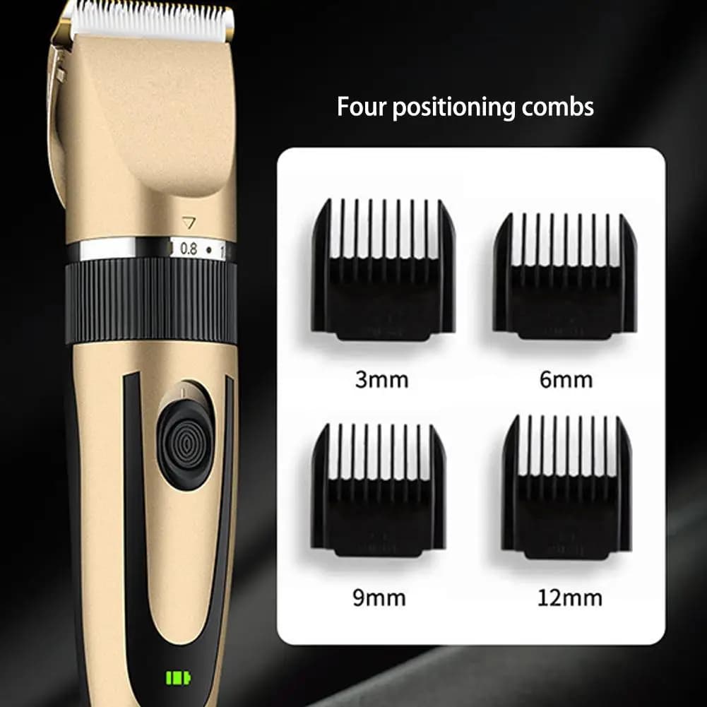 Men's electric haircut, professional kit, rechargeable via USB, haircut machine, men's and children's rulebarba