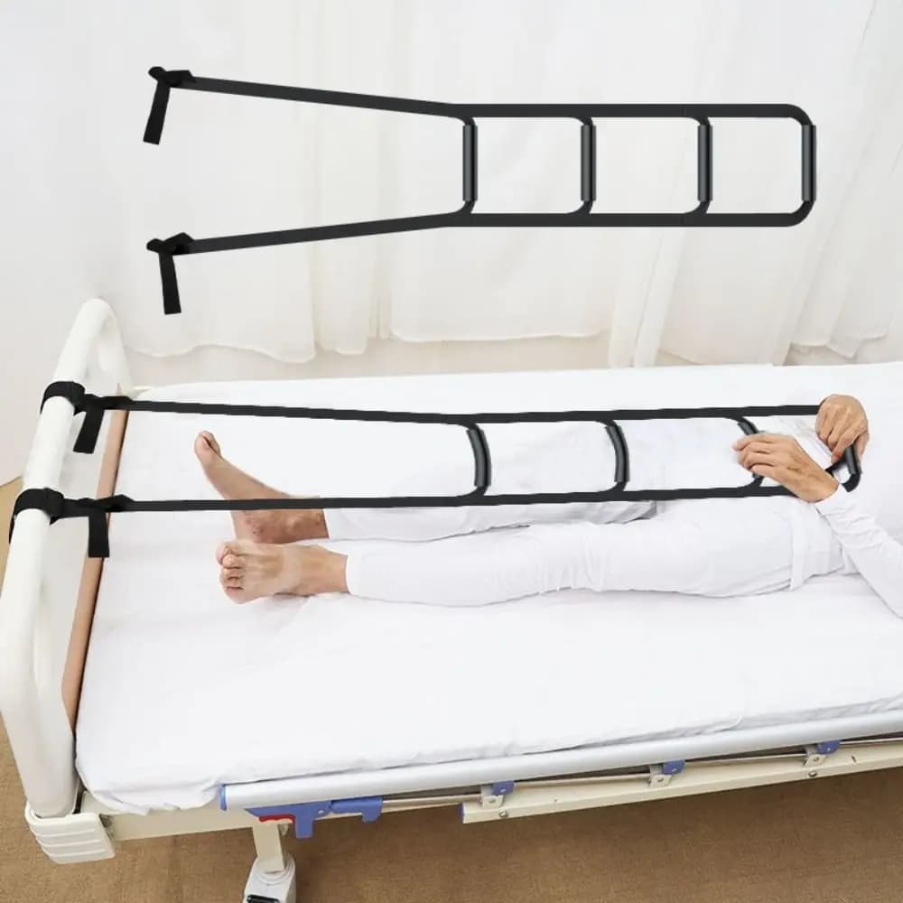 Seniors Adjustable Sit Up Padded Corda Helpful Bed Scaletta Assist Strap Hand Grip with 3/4/6 Elderly Hands Pull Up Strap Home