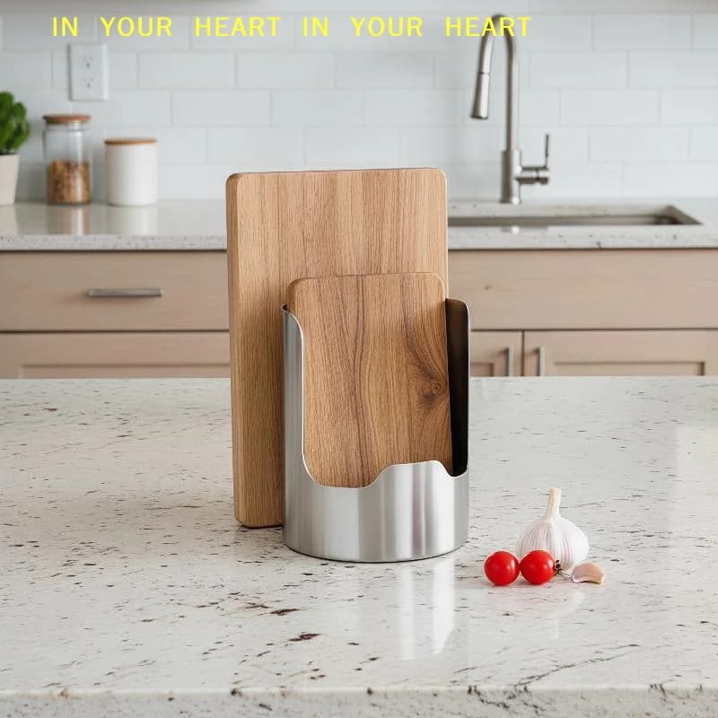 【X】Stable Stainless Steel Spoon Holder Easy To Clean Stainless Steel Spatula Holder Heat-Resistant Soup Spoon Rack Dinning Table