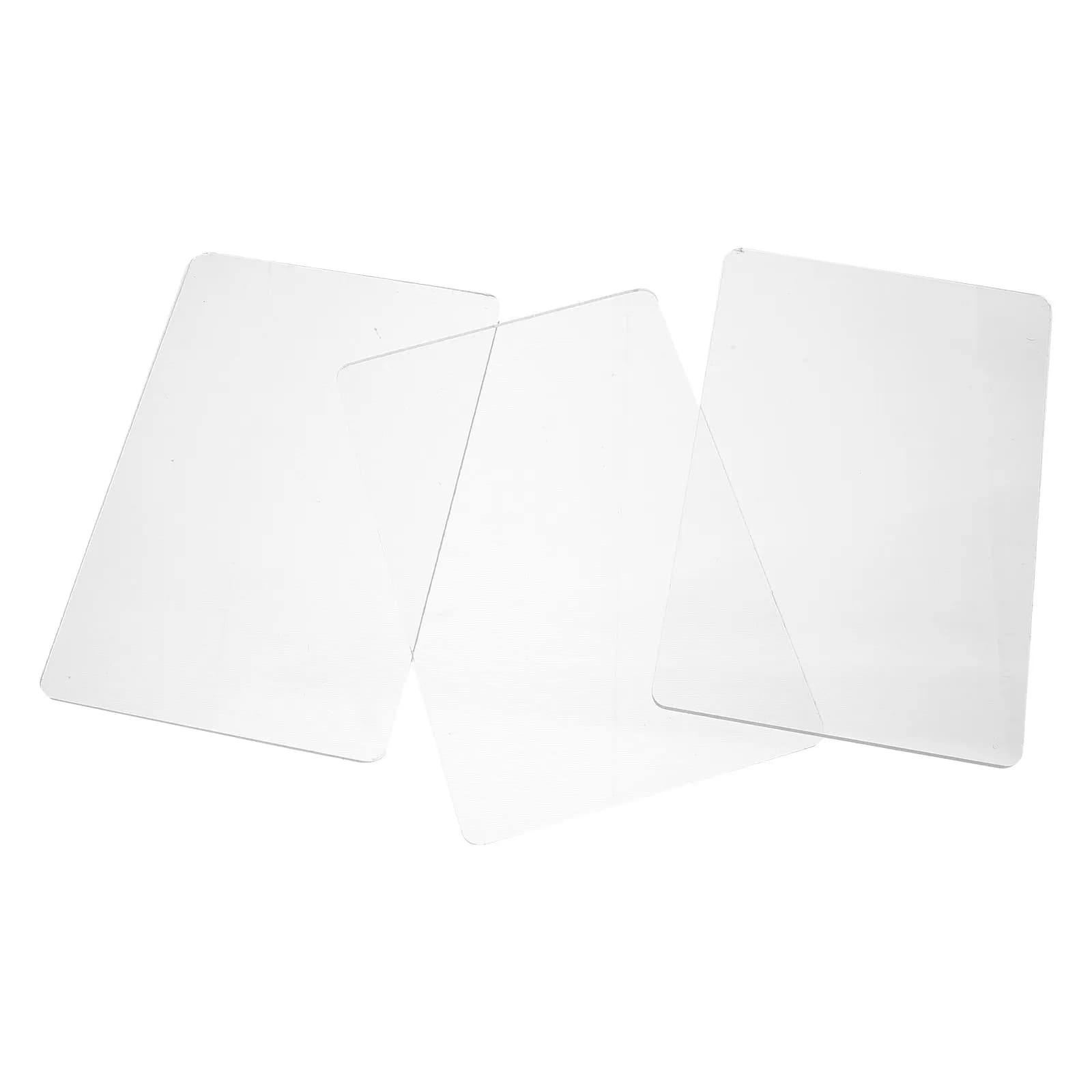 Set of 3 Transparent Carpets for Engraving and Cutting, Lightweight Acrylic Panels and Portals, Anti-slip, for Artisan and Fai-da- ♪