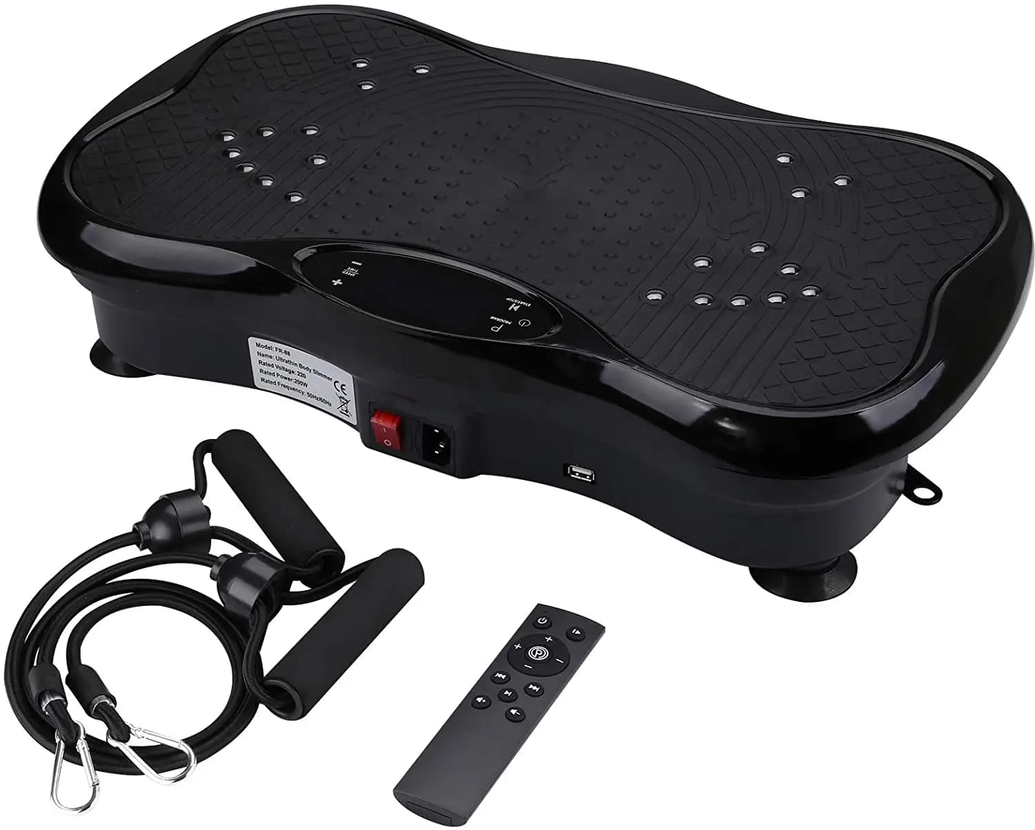 Electric Vibration Plate for Body Small Gym Equipment Losing Foot Weight Professional Mechanical Linear Vibration Plate 2025