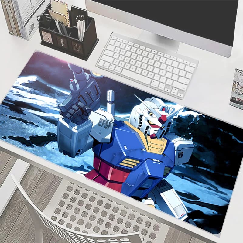 Tappetino per mouse 90x40 cm Mechanical Warrior RX-78-2 G-gundam, grande tappetino per mouse da gioco per PC, tastiera, scrivania, tappeto, tappetino da tavolo