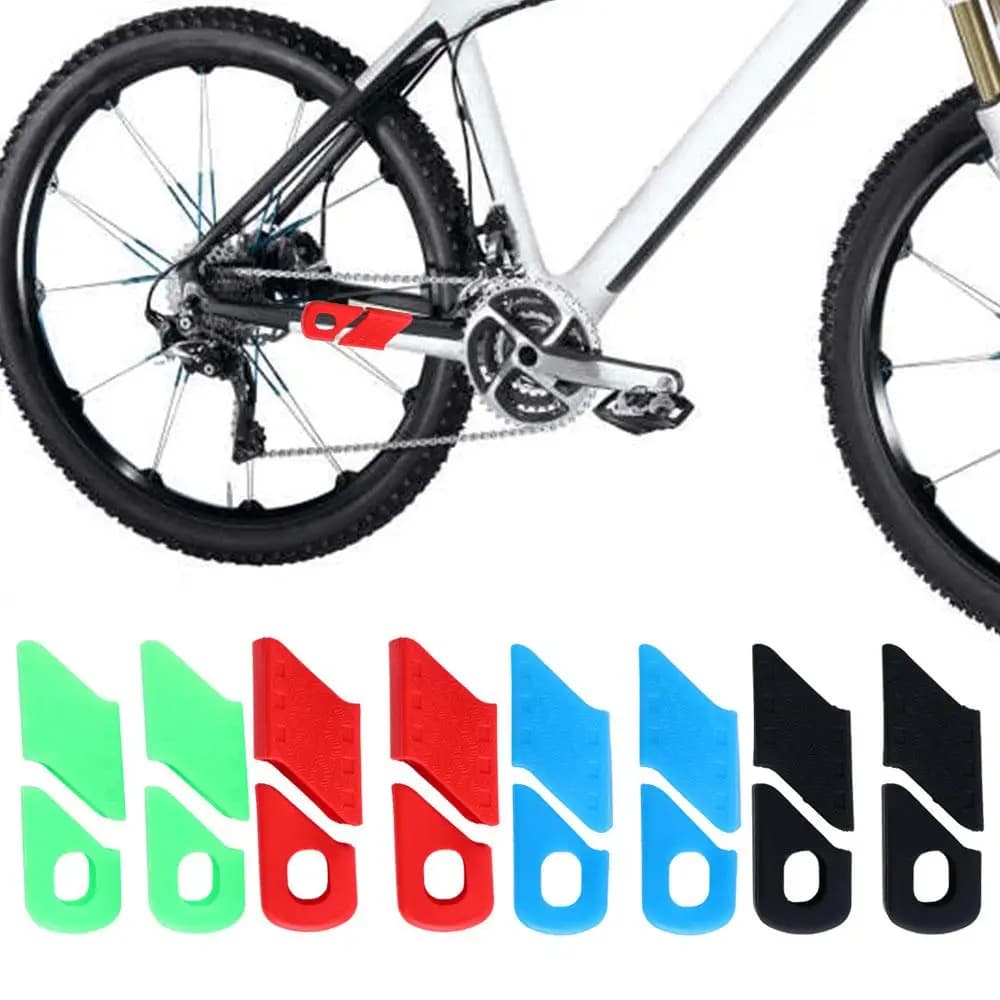 Silicone Fixed Gear Cap Road Bicycle Crankset Protector Protective Sleeve Crank Arm Protector Crank Cover